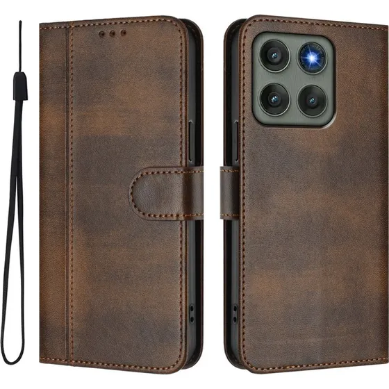 Motorola Edge 60 Pro 5G Etui med Pung og Retro-design