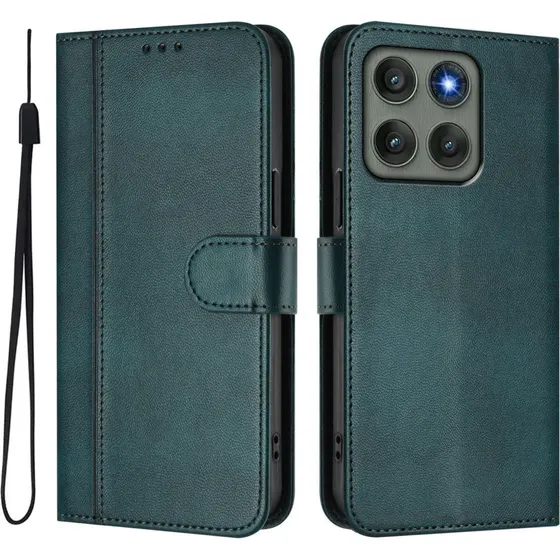 Motorola Edge 60 Pro 5G Etui med Pung, Stand og Retrodesign