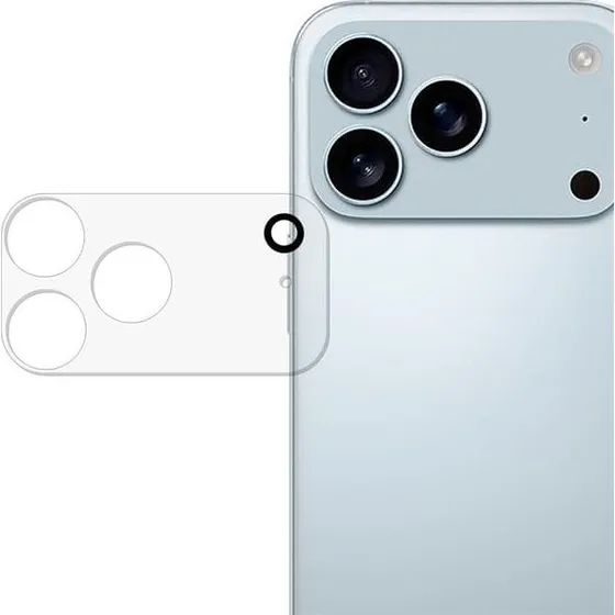 SKALO iPhone 17 Pro 3D Kameralinse Beskyttelsesglas - Gennemsigtig
