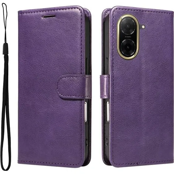 SKALO Xiaomi Redmi A5 4G Flip Cover i PU-læder - Sort
