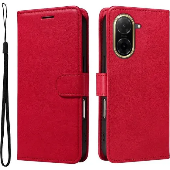 SKALO Xiaomi Redmi A5 4G PU-læder Flip Cover - Sort