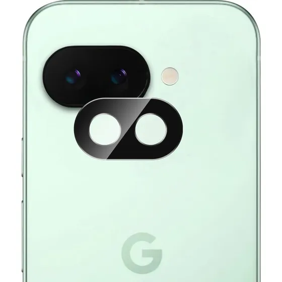SKALO 3D Kameralinse Beskyttelsesglas til Google Pixel 9a - Sort