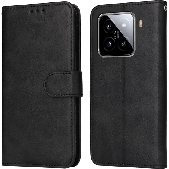 SKALO Xiaomi 15 PU-læder Flip Cover