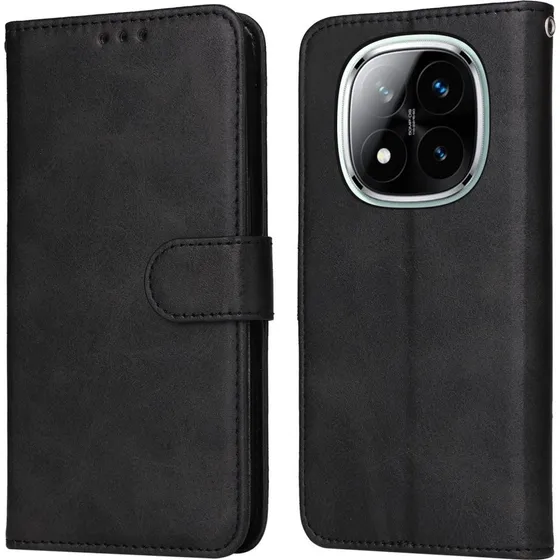 SKALO Xiaomi Redmi Note 14 Pro 5G PU-læder Flip Cover