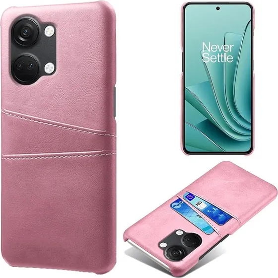 SKALO OnePlus Nord 3 5G / Ace 2V PU-læder Cover - Rosa guld