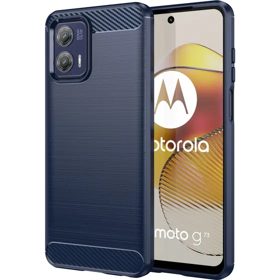 SKALO Armor Carbon cover til Motorola Moto G73 5G
