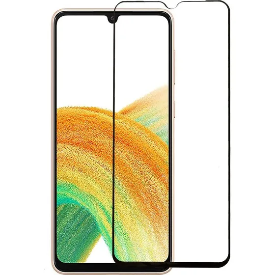 SKALO Samsung A34 5G Full-Fit Hærdet Glas Skærmbeskyttelse