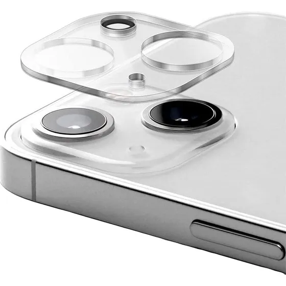 iPhone 14 & iPhone 14 Plus Kamera Linsecover - 9H Hærdet Glas
