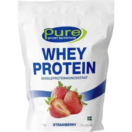 Pure Sport Nutrition Pure Whey 1kg - Jordbær