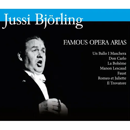 Jussi Björling: Berømte operaarier (4 CD)