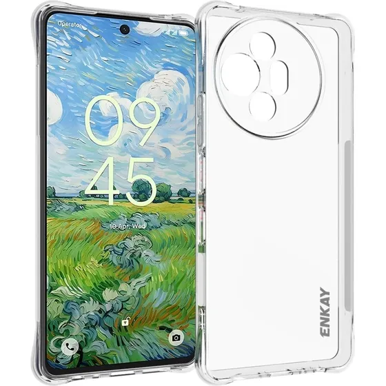 HAT PRINCE Transparent TPU-cover til TCL 50 Pro/Nxtpaper 5G