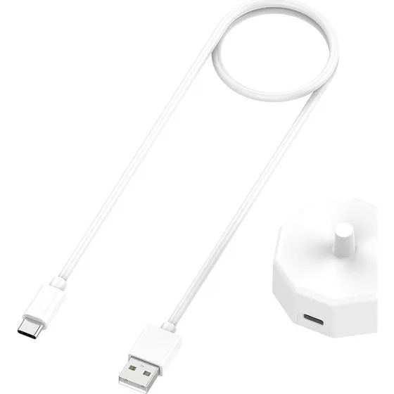 Braun Oral-B Laderadapter med USB-C - Hvid