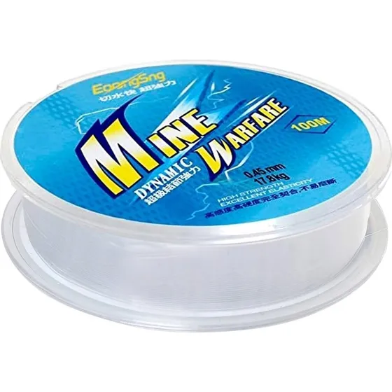 EOONGSNG Nylon fiskeline 100m - Størrelse 1.2