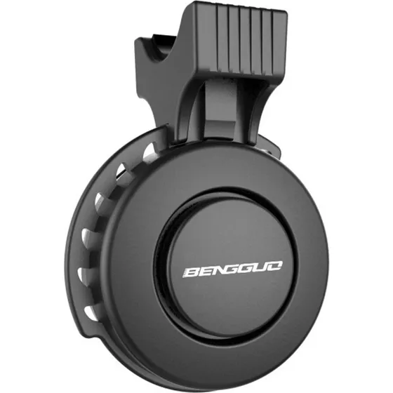 BENGGUO BG-777 Elektrisk Cykelhorn - Genopladeligt 120dB - Sort