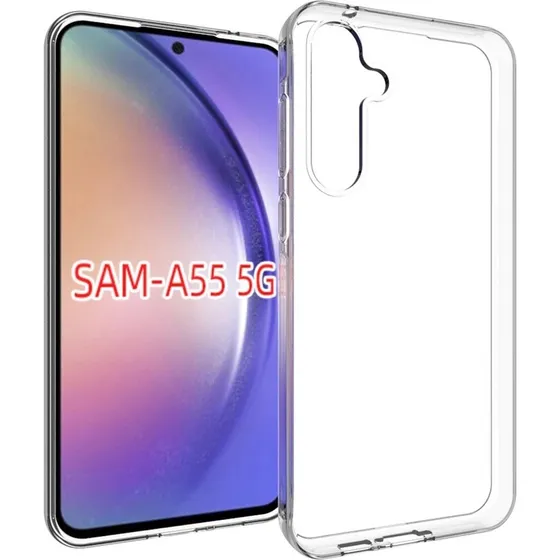 Samsung Galaxy A55 TPU Cover - Klart og stødsikkert etui