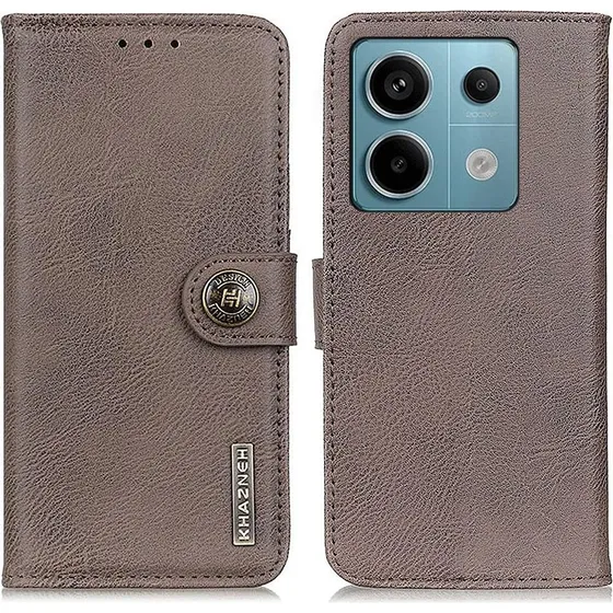KHAZNEH Wallet Case til Xiaomi Redmi Note 13 Pro 5G - Khaki