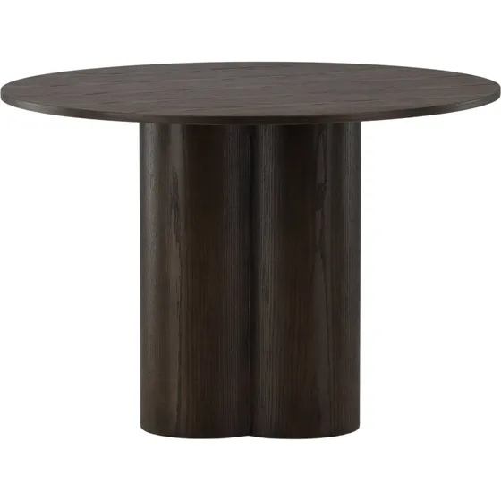Venture Design Olivia spisebord, rund - mokka finér (Ø110)