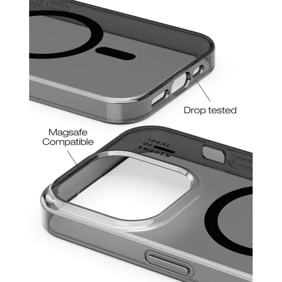 Clear Case MagSafe iPhone 15 Pro - Tinted Black