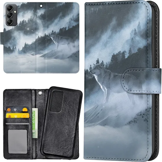 Samsung Galaxy S24 Plus Etui med Pung - Arctic Wolf