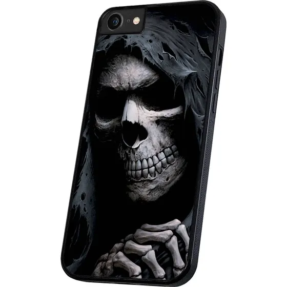 iPhone 16e/17e Cover Grim Reaper - Sort