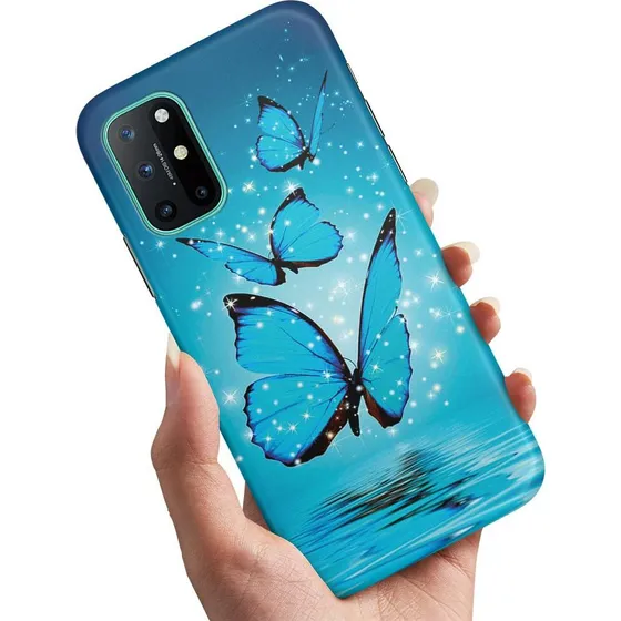 OnePlus 8T Mobilcover - Glitrende Sommerfugle