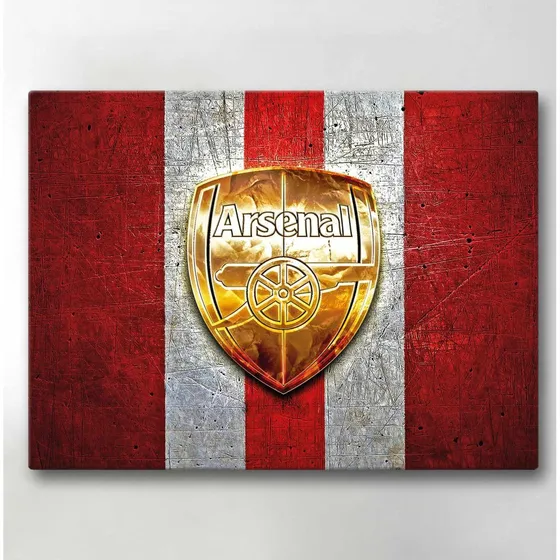 Arsenal Lærredsbillede - 40x30 cm