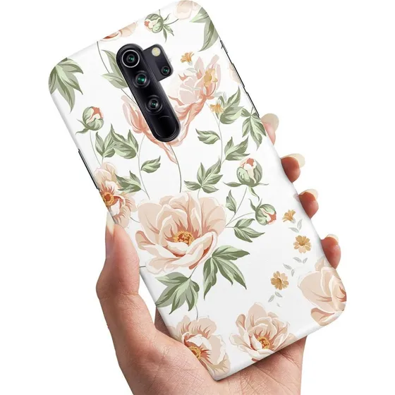 Xiaomi Redmi Note 8 Pro Cover - Blomstermønster