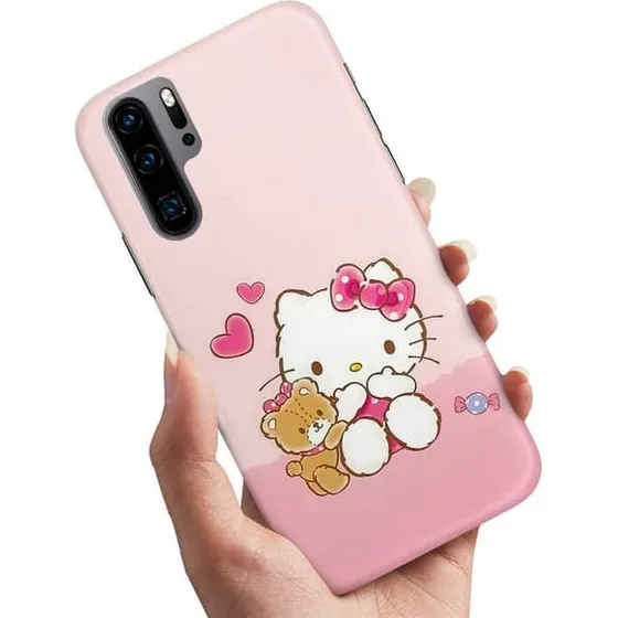 Huawei P30 Pro Mobilcover - Kitty Design