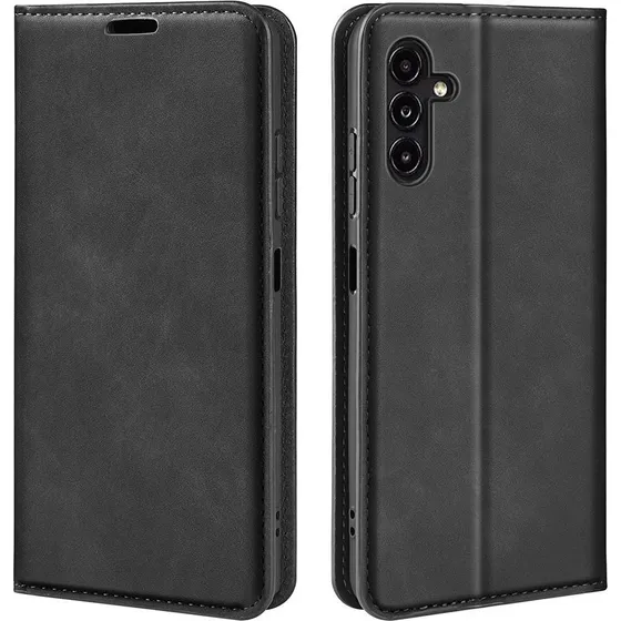 Wallet Stand Flip Case til Samsung Galaxy A14 5G/4G - Sort