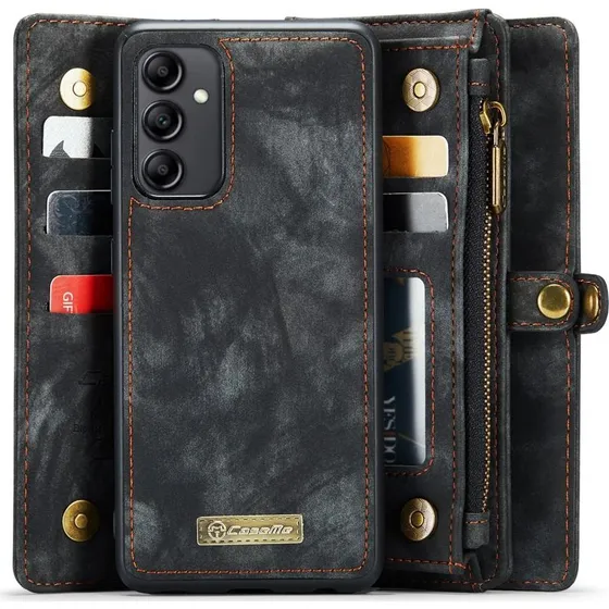 CASEME 2-i-1 Tegnebogstaske til Samsung Galaxy A54 5G - Sort