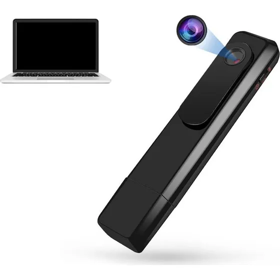 1080P Mini Kamera & Stemmeoptagerpen med HD-video