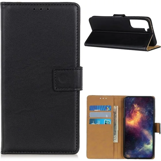 Pung Stand Telefontaske til Samsung Galaxy S21 - Sort