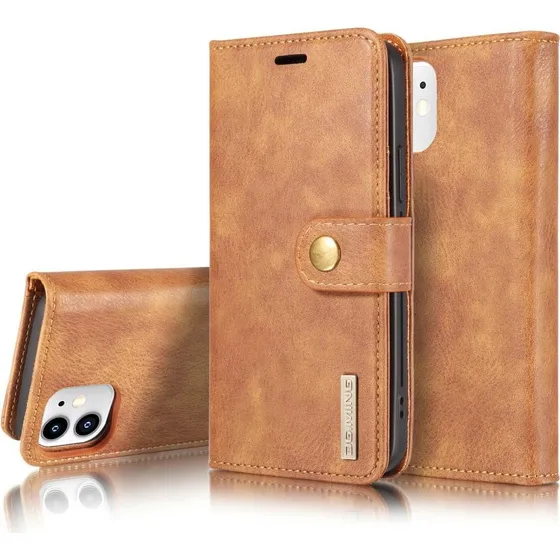 DG.MING Pungtaske til iPhone 12 Mini - Brun