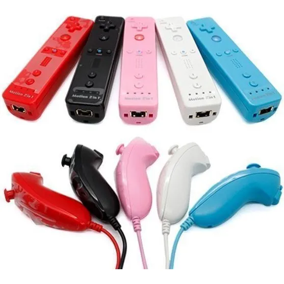 Wii & Wii U Controller Set Motion Plus - Blå