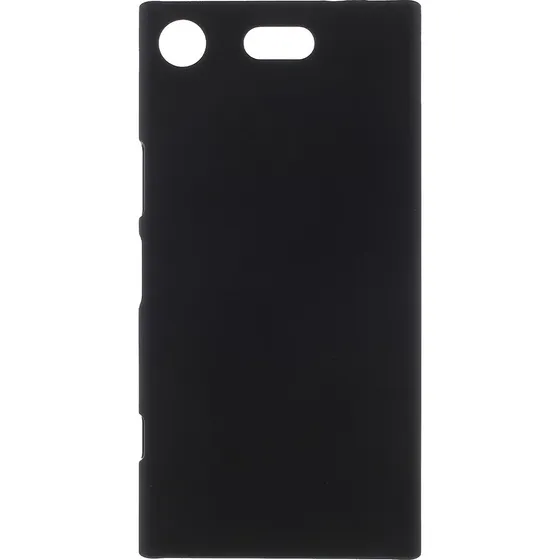 Sony Xperia XZ1 Compact Gummibelagt Hard Case - Sort