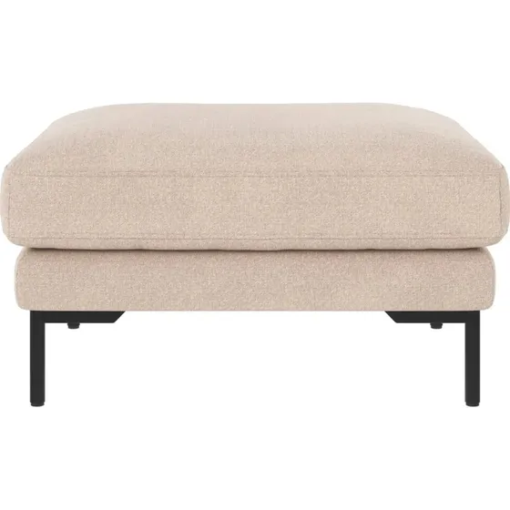 Rowico Home Corwin fodskammel - Lys beige - 84x64 cm