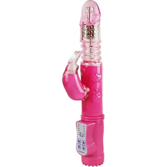 Pink Thrusting Rabbit Vibrator