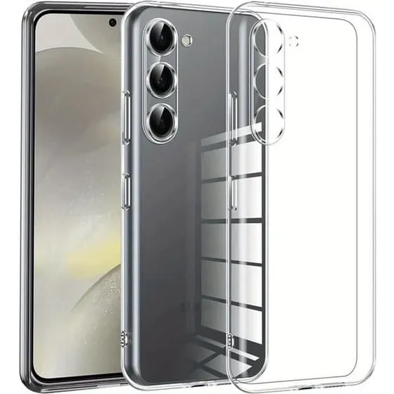 Samsung Galaxy S24 Plus Gennemsigtigt TPU-cover med kamerabeskyttelse