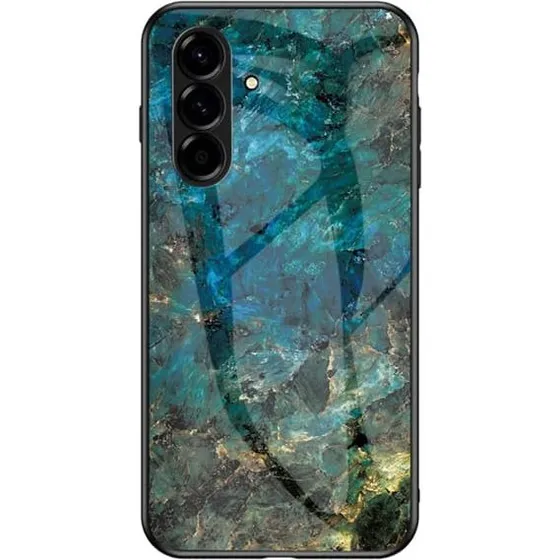 SKALO Marmor Cover til Samsung Galaxy A37 5G - Hærdet Glas & TPU