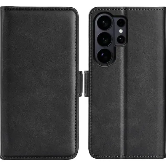 SKALO Premium ID Flip Cover til Samsung Galaxy S26 Ultra - Sort