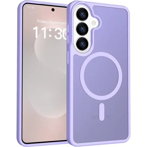 SKALO Skin-touch Hybrid Cover til Samsung Galaxy S26+ - Lilla