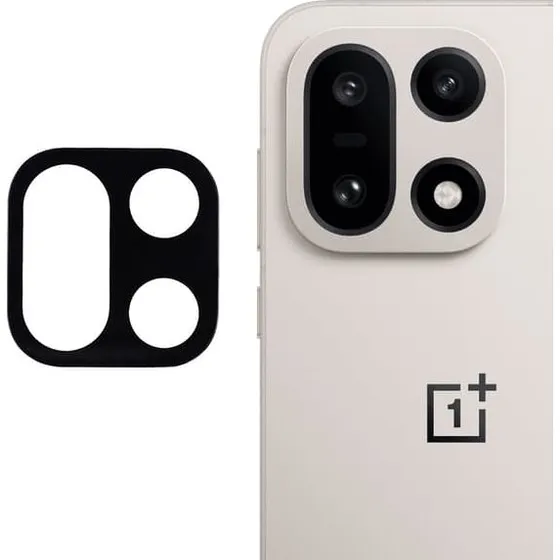 SKALO OnePlus 15 3D Kameralinse Beskyttelsesglas - 2-pak, Sort