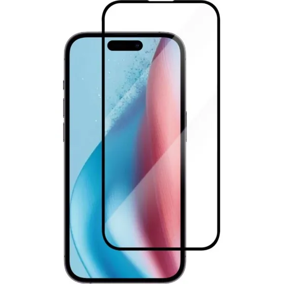 Champion Skærmbeskytter til iPhone 16 / 15 - Sort