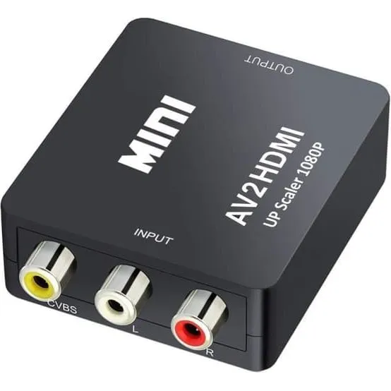 Mini AV RCA til HDMI Konverter - 720p/1080p Video Adapter