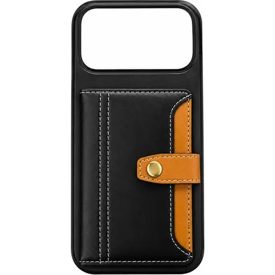 Snapcase RetroWallet til iPhone 17 Pro / 18 Pro - Sort