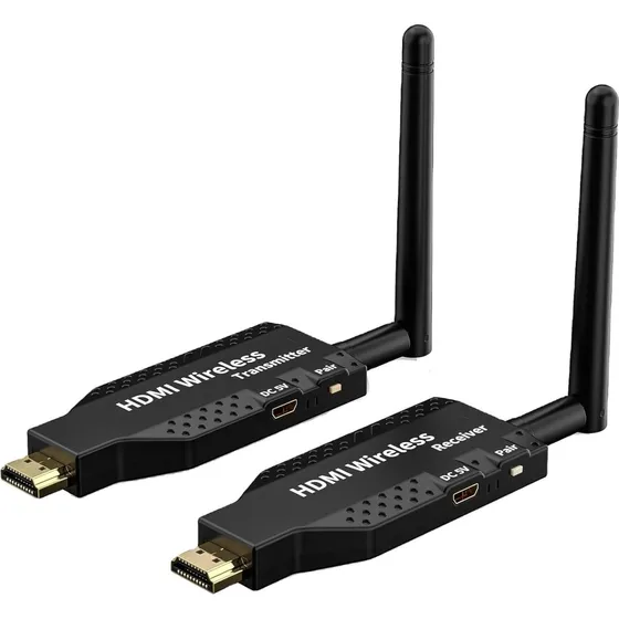 NÖRDIC Trådløs HDMI-forlænger 1080P 5G WiFi - 50m rækkevidde