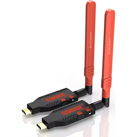 NÖRDIC Trådløs HDMI-forlænger 150m, 1080P@60Hz, 5G Plug & Play
