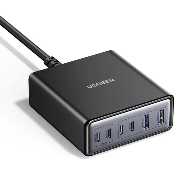 UGREEN 100W GaN Ladestation med 6 porte