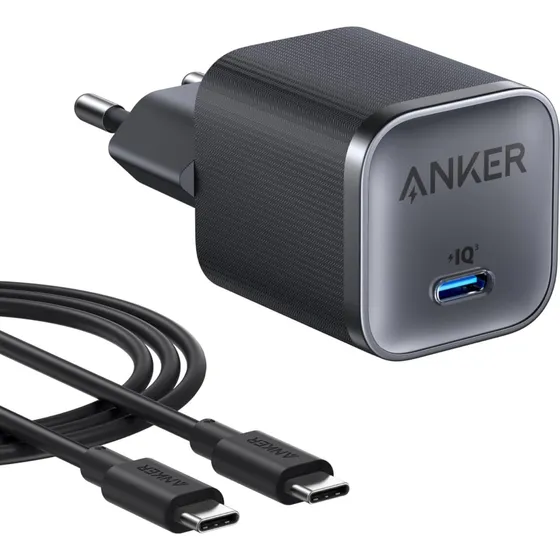 Anker Nano 45W USB-C Hurtigoplader med 1,8 m kabel