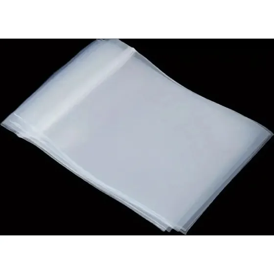 Lynlåspose 6x4cm - Transparent PE-plast - 100 stk.